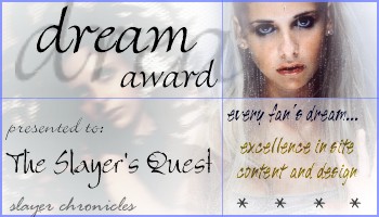 Dream Award from Slayer Chronicles