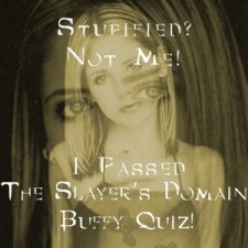 I Proved my Buffy IQ at The Slayer's Domain!