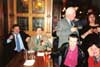 Seated at back: members Richard (GR) and Nick (Secretary). Seated at front: members Ed (WPR) and Nadir. Standing: members Tim (EAR) and Judy.