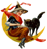 Witch And Cat