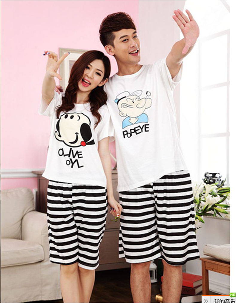 ** Pre ** ชุดนอนคู่รักสไตล์เกาหลี  ดูสีและไซส์เพิ่มเติมที่ภาพเสริมค่ะ ราคาเป็นคู่นะคะ  