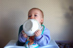 December 25, 2000. Christmas breakfast