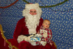 December 16, 2000. Shelby's first Santa