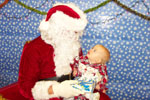 December 16, 2000. Shelby's first Santa