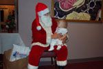 December 22, 2000. Shelby's 2nd Santa