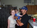 Kyle w/ proud parents, Krystal & Jerry