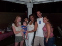Matt, Jessica, Krystal, Sara & babies livin' it up