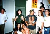 after a gig in Planet Youth, Dubai Dec.1997