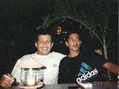 me and mates from Bali.
