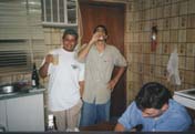 At Karl's kitchen party.