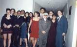 just before hittin' the ballroom.......Erica, Dave,Me, Karl, Alexis, Erin, Victoria, Patrick, Jon Paul, Greg, May and Andrew......left to right