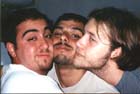 from left to right, Tarek Mustafa, Omar and Adrian.