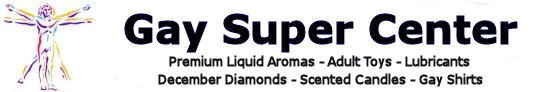 Ajaxx63 Gay Shirts, Crystal Journey Candles, December Diamonds, Personal Lubricants, Adult Toys, Spartacus Leathers, and Premium Liquid Aromas