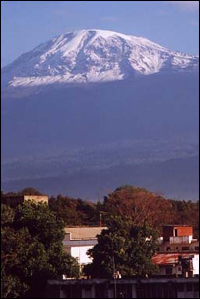 Kilimanjaro from Moshi