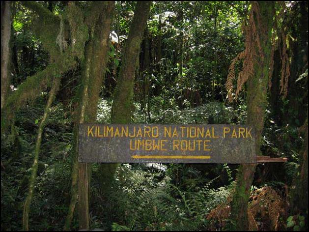 trail head sign