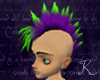 Mohawk Purple Green