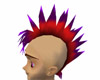 Mohawk Red Purple PinkTip