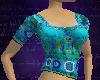 Indian Choli, Teal
