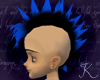 Mohawk Black Blue