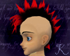 Mohawk Black Red