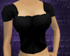 Ribbed Baby T, Black