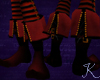 MM Buckle Boots, Red