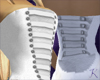 MM Buckle Corset, White