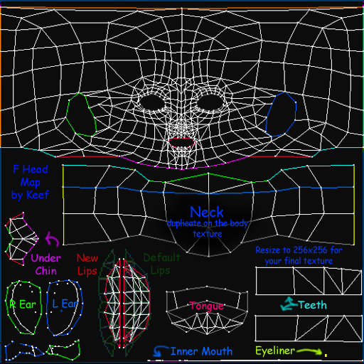 Imvu Female Skin