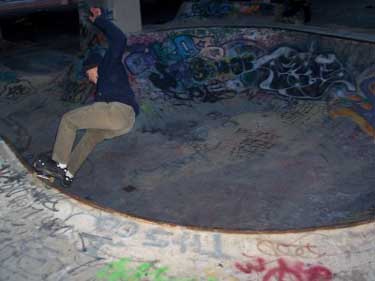 He bailed look at his foot