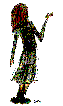Psychic Starbucks Girl In Crayola