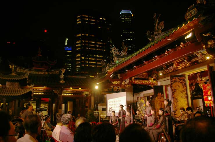 南音@天福宫 (Nanyin Performance @ Thian Hock Keng)