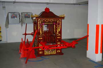 Parked Sedan Chair