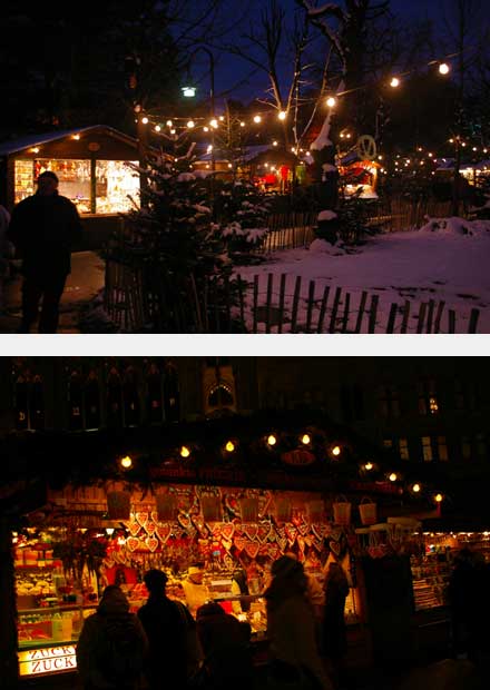 Christkindmarkts (Christmas markets)