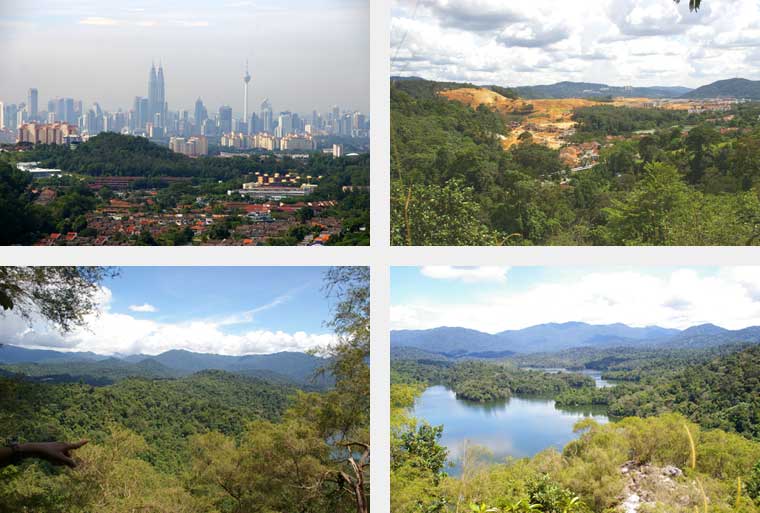Views from Klang Gate Ridge