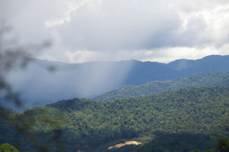 Approaching rain