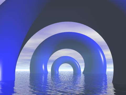 Three Rings In Water