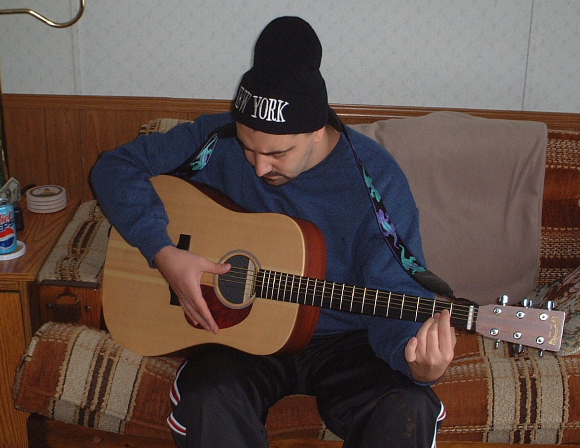 Learning to play "John Henry" on the Martin