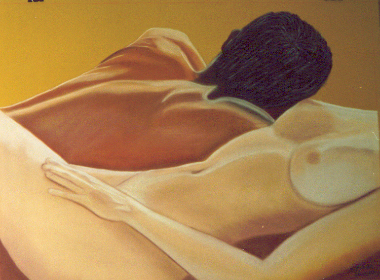 pastel sobre papel