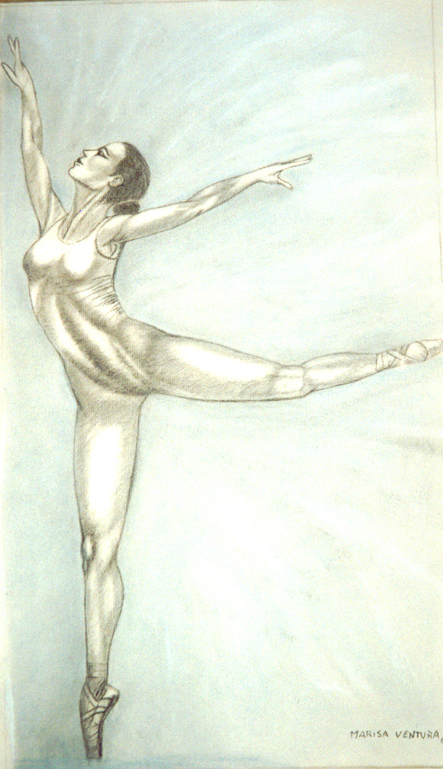 Pastel sobre papel