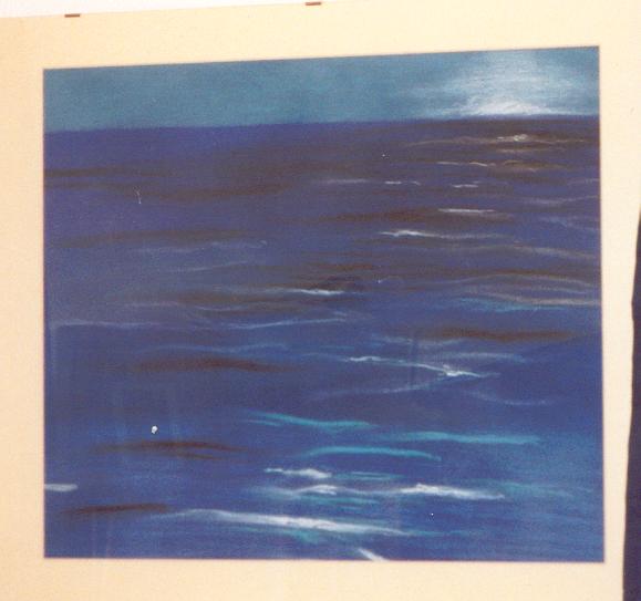 pastel sobre papel