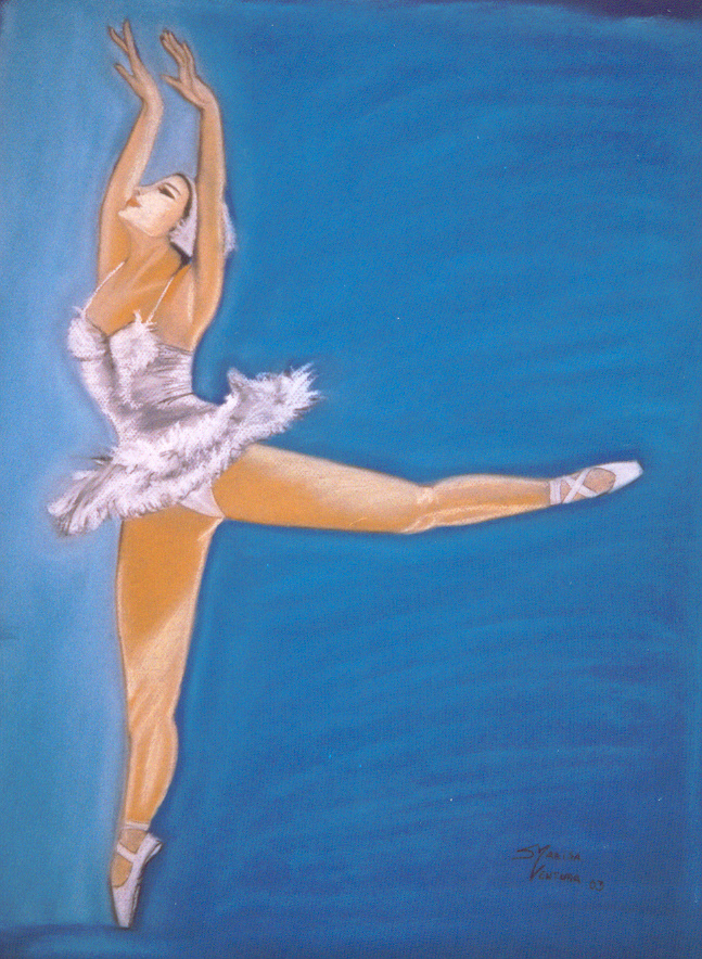 Pastel sobre papel