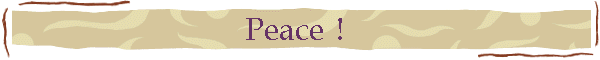 Peace！