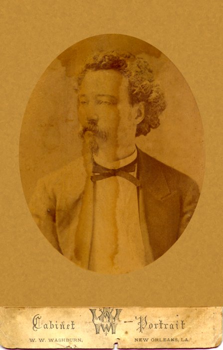 Charles Dwight Sigsbee, b. 1843 (Madrid, Spain) d. 1874/75 .&nbsp; This is my Great Great Grandfather.&nbsp; This is a Cabinet Photo taken in New Orleans, Louisiana.