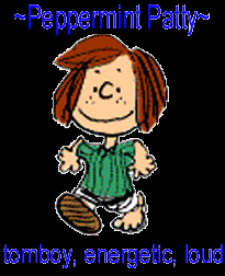 I'm like Peppermint Patty