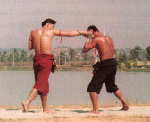 OUTSIDE FOREARM block against a punch