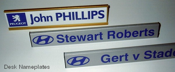 Nameplates picture
