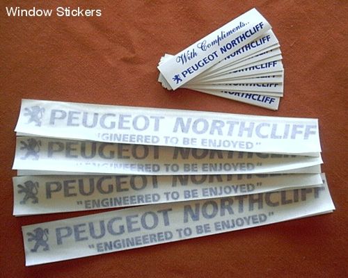 Car Dealership Window Stickers