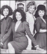 "Designing Women" starring Delta Burke, Dixie Carter, Annie Potts, and Jean Smart
