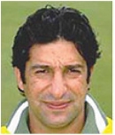 The Legendry All rounder Waseem Akram with more than 900 international wickets, always prefer to use Samsher Quality Products... Pakistan`s ace bowler and captain, Wasim Akram has been the stalwart of Pakistan`s much feared bowling line-up ever since his international debut in January 1985 at the age of 18. Referred to as the "Prince of Pakistan" during Imran Khan`s era, Wasim has matured and grown under the Imran`s guidance to become one of the most feared bowlers in the world today. Wasim`s speed of delivery is even more amazing considering he has one of the shortest run-ups for a genuine left-arm fast bowler in recent history. Along with the devastating pace and breathtaking accuracy, his ability to move the ball in the air and off the seam, make him the most lethal bowler in the Pakistan team. All this coupled with the consistency of performance Pakistan bowling depends on earned him the praise "the best fast bowler in the world today" at the end of the 1995-96 Pakistan tour of Australia and New Zealand. Holding the world record for the highest number of One-Day International wickets, Wasim looks set to have a shot at the world Test wicket record too. Although bowling is his top priority, Wasim has frustrated and destroyed bowling attacks with his occasionally sensational batting. Wasim is from Lahore, and plays domestic cricket for Pakistan International Airlines. 