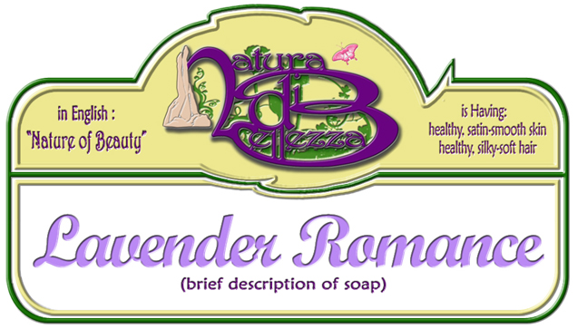 Soap label design